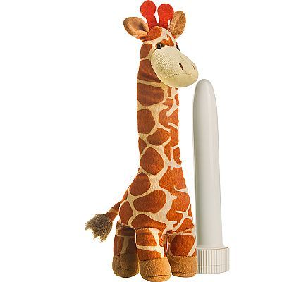 Girafa em Pelucia com Compartimento Secreto