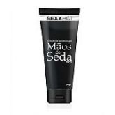 Mãos de seda gel deslizante para massagem