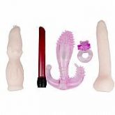 Kit Vibrador Personal Multi-Capas e Anel